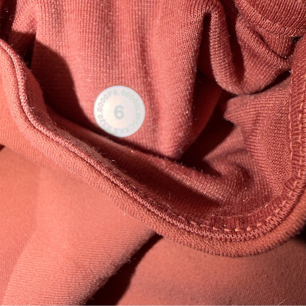 RARE lululemon HR Tight 25” Brier Rose light salmon keyhole ankle ventilation 6 - Picture 5 of 9